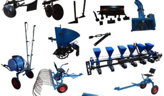 комплектация мотоблока