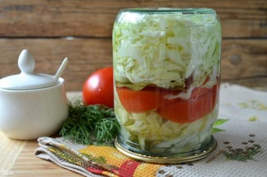 салат в банках, как в магазине