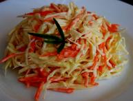 салат из капусты и моркови на зиму