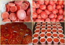 заморозить помидоры