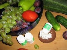 замачивание овощей и фруктов