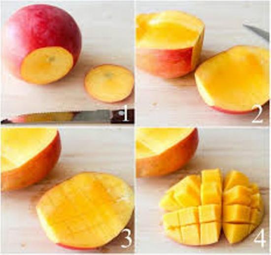 Основні способи нарізання манго