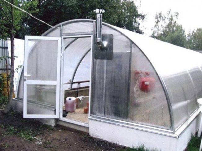 Теплица с тамбуром Теплица с тамбуром